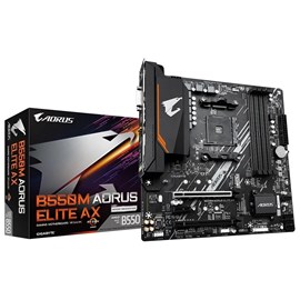 Gigabyte B550M AORUS ELITE AX DDR4 AMD B550 Soket AM4 Micro ATX Anakart