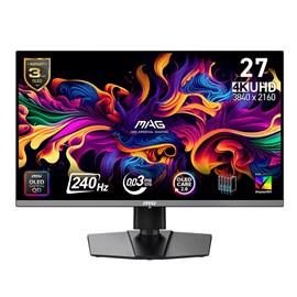 MSI MAG 272UP QD-OLED X24 26.5" 0.03MS 240Hz UHD Gaming Monitör