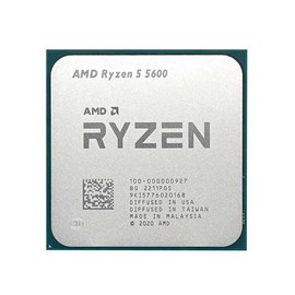 AMD Ryzen 5 5600 3.5GHz 32MB AM4 65W Fansız Kutusuz İşlemci (TRAY)