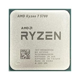 AMD Ryzen 7 5700 3.7GHz AM4 65W Fansız İşlemci (TRAY)