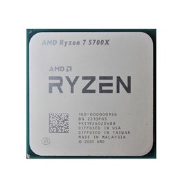 AMD Ryzen 7 5700X 3.4GHz AM4 65W Fansız İşlemci (TRAY)