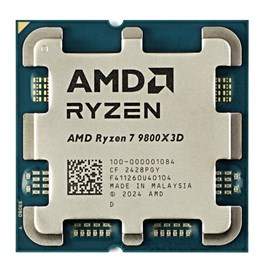 AMD Ryzen 7 9800X3D 4.7GHz AM5 120W Fansız Kutusuz İşlemci (TRAY)