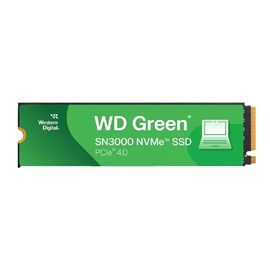 WD 500GB GREEN SN3000 M.2 NVMe 5000/4000MB/s WDS500G5G0E SSD Disk