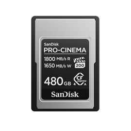 SANDISK 480GB PRO-CINEMA CFexpress Type A SDCFEA-480G-GN4NN Hafıza Kartı