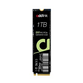 ADDLINK S93 1TB M.2 2280 PCIe Gen4x4 NVMe 7200/6100MB/s AD1TBS93M2P SSD Disk