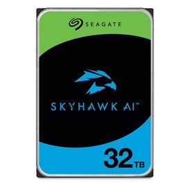 SEAGATE SKYHAWK AI 32TB 3.5" SATA 512MB 7/24 ST32000VE000 Güvenlik Diski