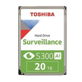 Toshiba S300 AI 20TB 3.5" 7200RPM SATA 512MB MG11ACA20TE-V 7/24 Güvenlik Diski
