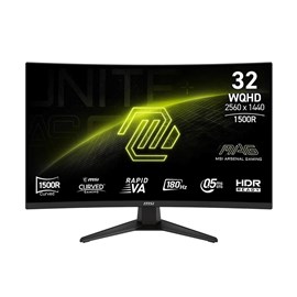 MSI MAG 321CQF E18 31.5" 0.5MS 180Hz WQHD Curved Gaming Monitör