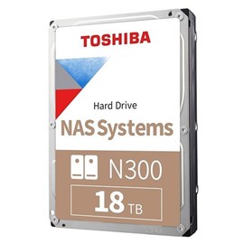 TOSHIBA N300 18TB 3.5" 7200RPM SATA 1024MB MN11ACA18TS NAS Disk