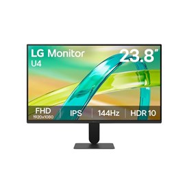 LG 23.8" 24U411B-B 5MS 144Hz VGA HDMI IPS MONITOR