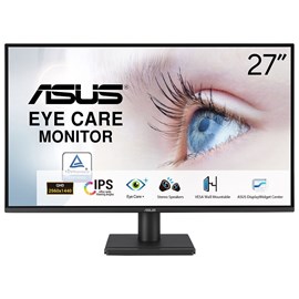 Asus VA27AQ 27" 1MS 75Hz QHD IPS Monitör
