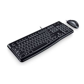 Logitech MK120 Q Usb Siyah Kablolu Klavye/Mouse Set (920-002560)
