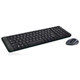 Logitech MK220 Q Kablosuz Siyah Multimedya Klavye/Mouse Set (920-003163)