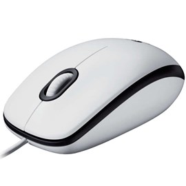 Logitech M100 910-005004 Kablolu Usb Optic Beyaz Mouse