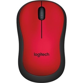 Logitech M220 Slient Kırmızı 910-004880 Kablosuz+USB Nano Alıcılı Mouse