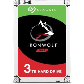 Seagate 3.5" IronWolf 3TB 5900RPM 64MB SATA3 NAS HDD ST3000VN007 7/24 Nas Disk