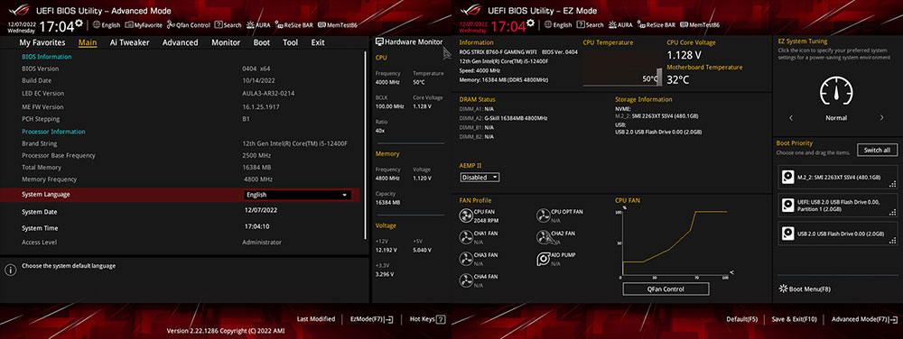 ROG STRIX B760-F GAMING WIFI