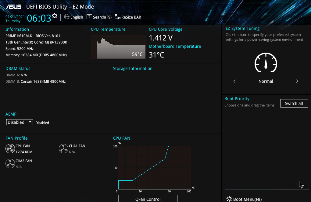 PRIME H610M-D