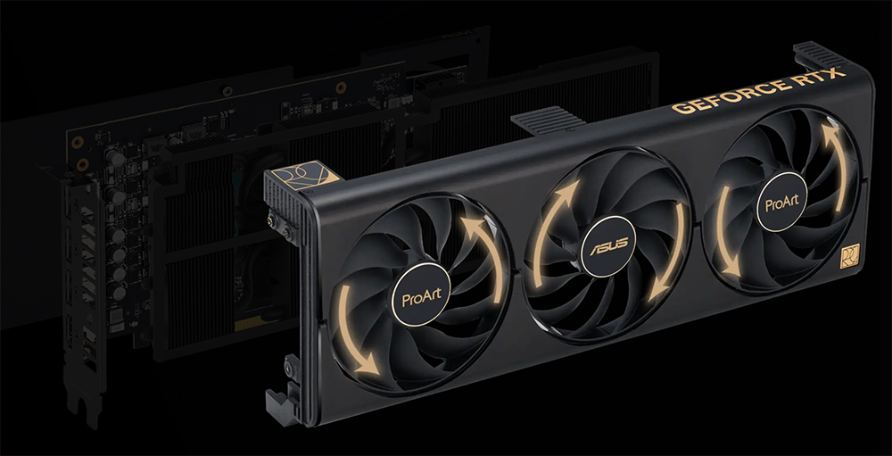 ProArt GeForce RTX™ 4080 SUPER 16GB GDDR6X OC Edition