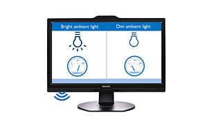 Minimum güçle mükemmel parlaklık için LightSensor